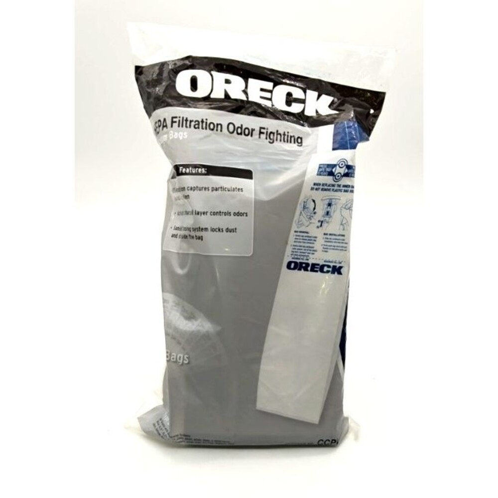 Oreck Type CC HEPA Filtration Odor Fighting Bags Pack of 8 (CCPK80H) NEW SEALED